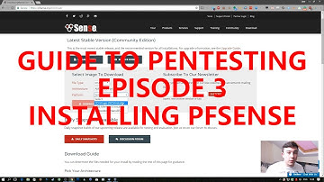 Guide to Pentesting - Episode 3 - Installing PFSense as a router for our lab