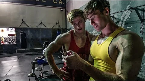 Gold's Gym W/ Sawyer Klatt & David Laid | Surfing