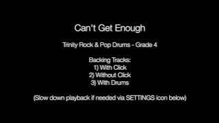 Can't Get Enough by Bad Company - Backing Track for Drums (Trinity Rock & Pop - Grade 4)