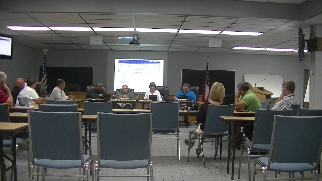 Wayne County, GA Board of Education Meeting 7/14/15 YouTube