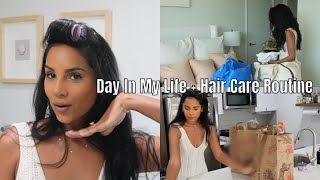 VLOG: Chill Day In My Life + Updated Hair Care Routine by Nathalie Fischer 8,407 views 10 months ago 10 minutes, 42 seconds