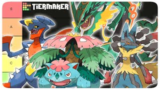 Ranking Every Mega-Evolution in Tiermaker!