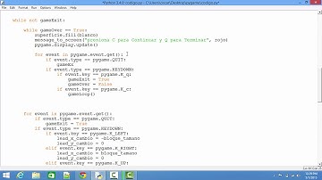 Desarrollando Juegos en Python con Pygame - Editando un Poco - 21