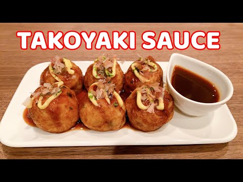 Super Quick 90 Sec Takoyaki Sauce Recipe