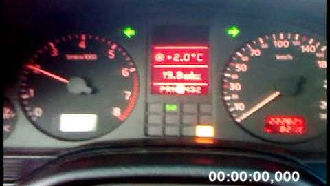 AUDI A8 D2 AKG 4.2 1998 acceleration 0-100 km/h