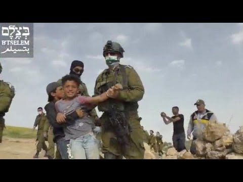 İsrail askerleri yaban enginarı toplayan 5 Filistinli çocuğu gözaltına aldı