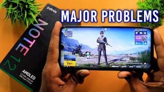 infinix Note 12 BGMI Test With Screen Recording || infinix Note 12 Major Problems @infinixindia