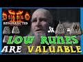 Keep these low runes   diablo 2 resurrected