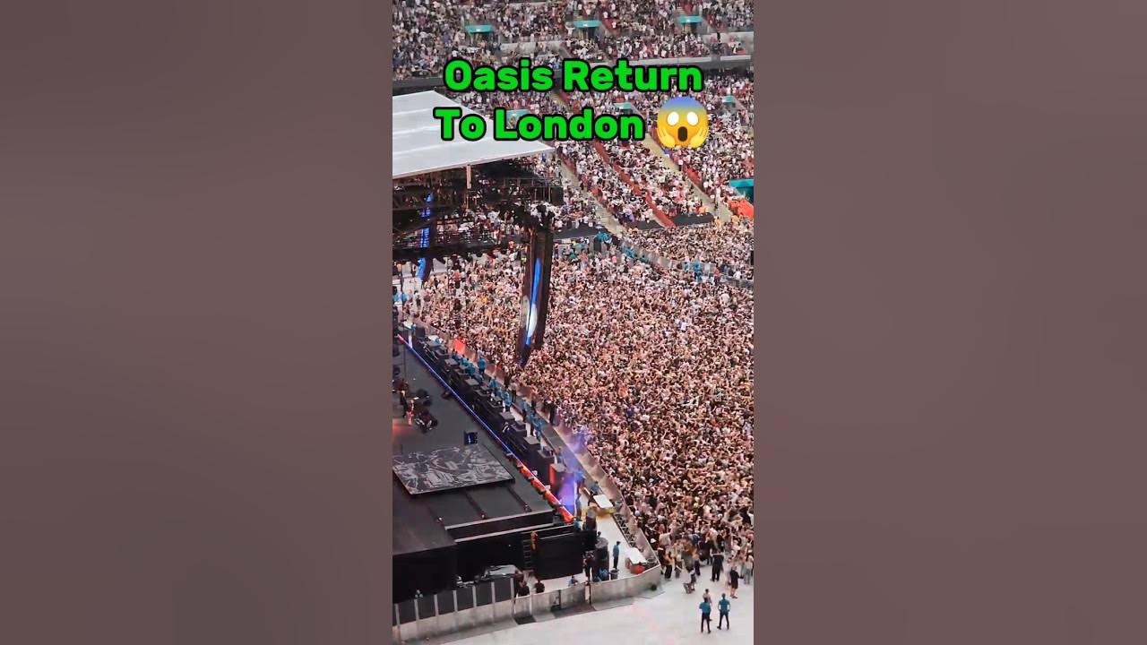 Return To London. Oasis - Cigarettes And Alcohol Live At Wembley July 25th, 2025 Return To London. Oasis - Cigarettes And Alcohol Live At Wembley July 25th, 2025