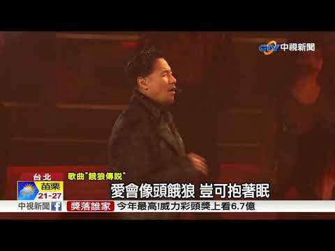 歌神又來了! 張學友明年1月攻高雄巨蛋│中視新聞20181004