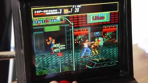 RetroPie running on Raspberry Pi 3