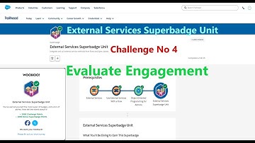 External Services Superbadge Unit