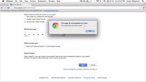 How to Turn Off Instant Search : Internet Tips & Basics
