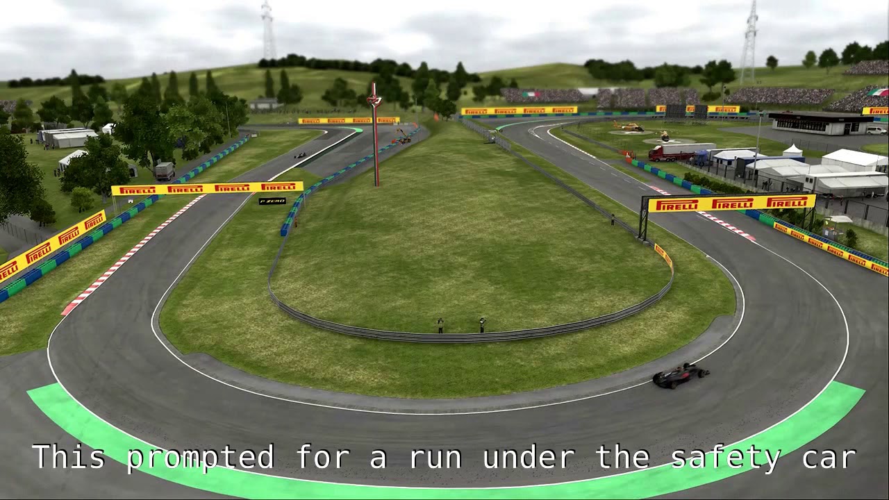 F1 2016 PC Gameplay - Hungaroring Race Highlights And AI Perspective