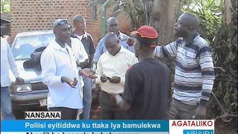 Poliisi eyitiddwa ku ttaka lya bamulekwa
