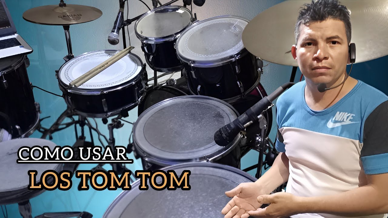 Como Usar Los Tom Tom de la Batería, Para hacer adornos de Fills y Redobles 