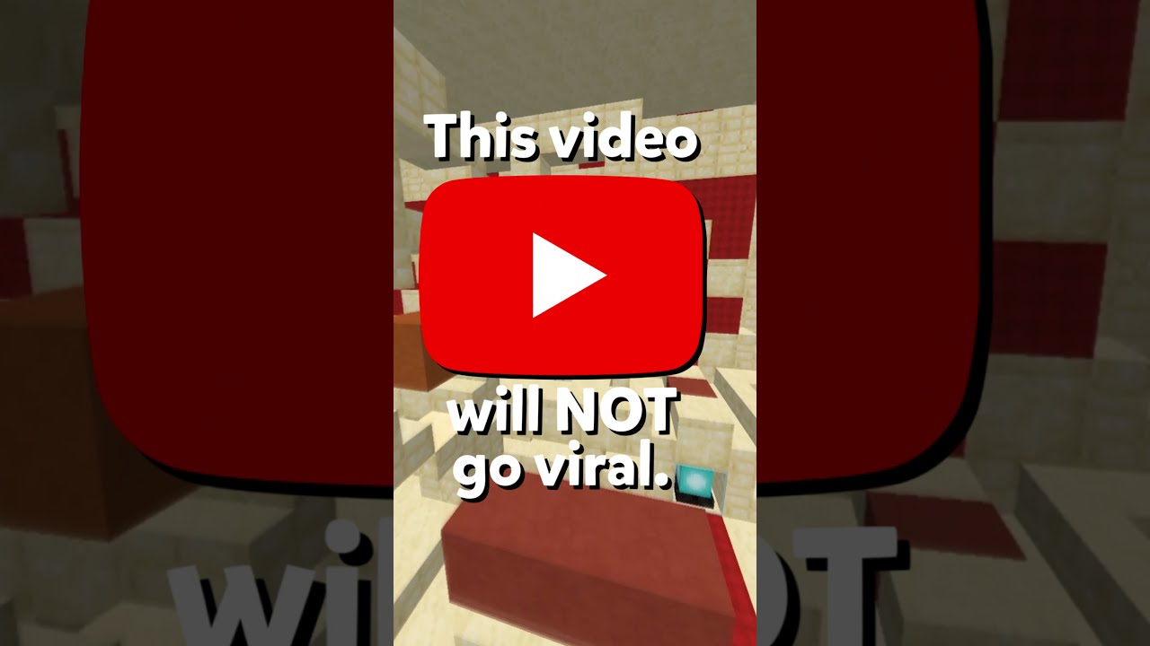 This video WILL NOT go viral. #shorts - YouTube