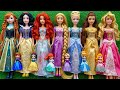 Cute Miniatures Disney Princess Frozen ELSA &amp; Annall! elsa satisfying unboxing Toys