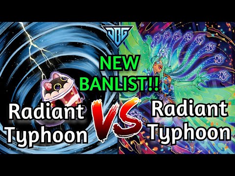 Radiant Typhoon Yummy Vs Radiant Typhoon New Banlist Post Burst Yu-gi-oh!