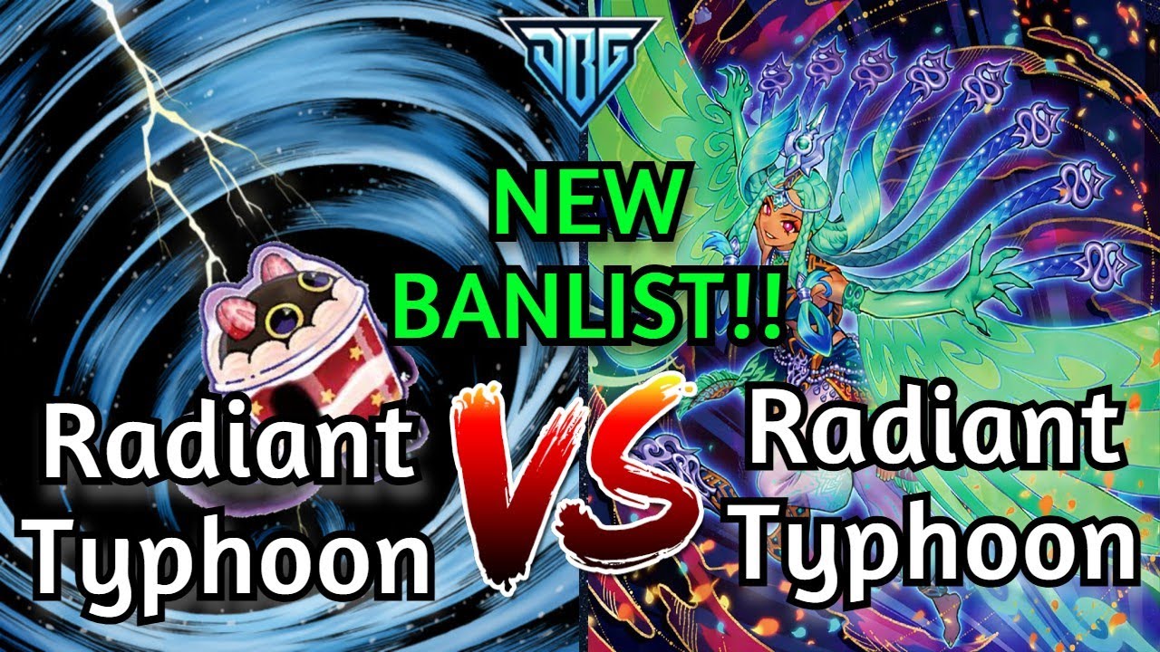 Radiant Typhoon Yummy против Radiant Typhoon. НОВЫЙ СПИСОК ЗАПРЕЩЕННЫХ КАРТ ПОСЛЕ BURST YU-GI-OH!