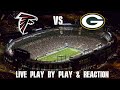 Packers vs Falcons Live Play by Play & Reaction