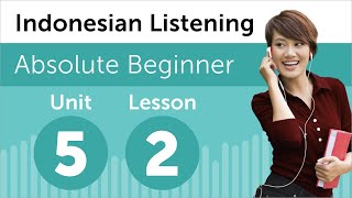 Indonesian Listening Practice - Going to Get a Massage in Indonesia