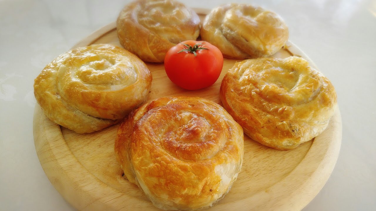 بوراك تركي باللحم المفروم رااائع ☺