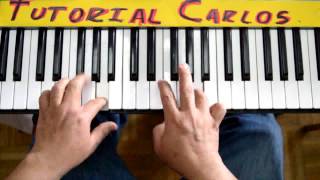 Video thumbnail of "eres fiel Marco barrientos - Tutorial Piano Carlos"