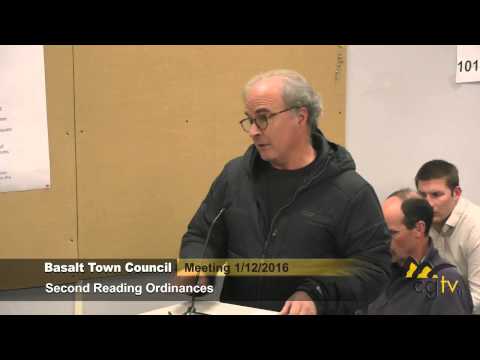 Basalt Council 01-12-16