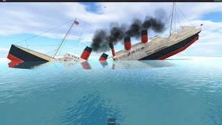 Roblox тонущий корабль
