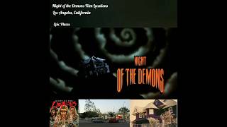 Night Of The Demons Film Locations