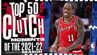 Top 50 Clutch Plays of the 202122 NBA Season