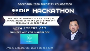 Building Decentralized Identifier (DID) Applications with ArcBlock Pt 2 | DIF Hackathon 2024