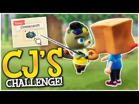 CJ MADE ME RICH! HOW TO CATCH THE COELACANTH! - Animal Crossing New Horizons