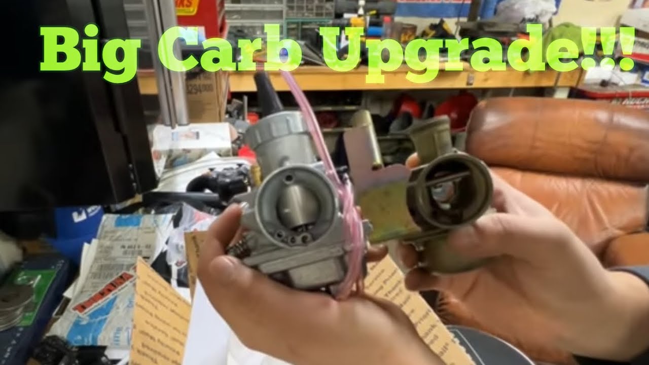 Klx110L TB 26mm Mikuni Carb Install YouTube