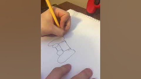 How To Draw a Ps4 controller step by step