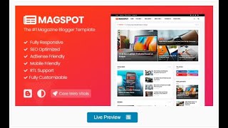 7  Best Responsive Blogger Templates Blogspot Themes In 2022