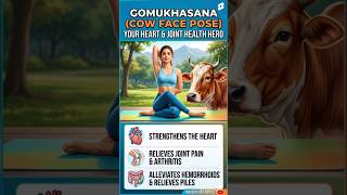 How to do Gomukhasana for Heart Health & Joint Pain Relief | Cow Face Pose Yoga