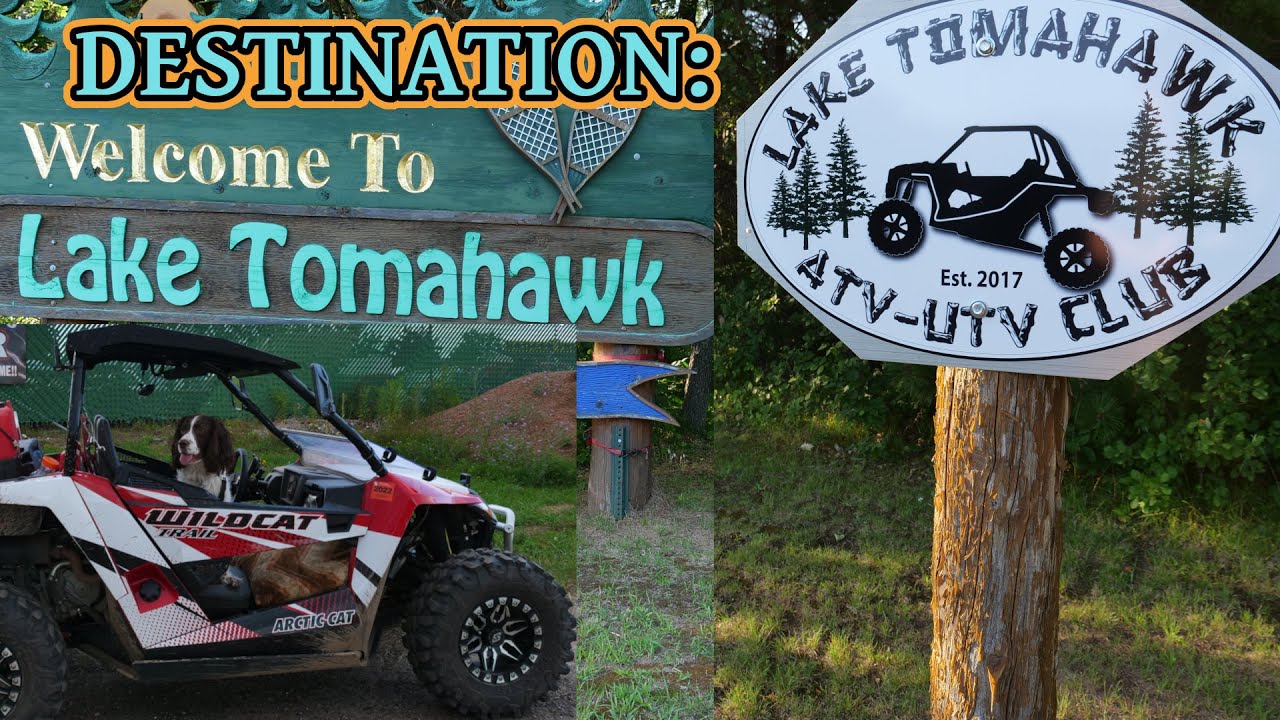Lake Tomahawk Wisconsin UTV Ride | Rules & Regulations To Know Before Your Vacation | UTV Trail Ride