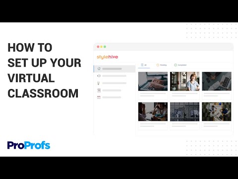 Virtual classroom setup in 2 easy steps 