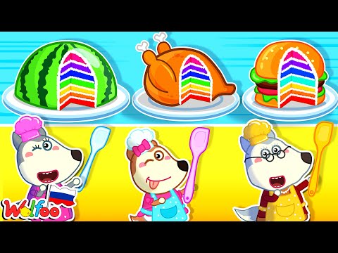Видео: Lucy на русском | Радужный торт ИСПЫТАНИЕ : Я против Бабушки | Мультфильм для детей