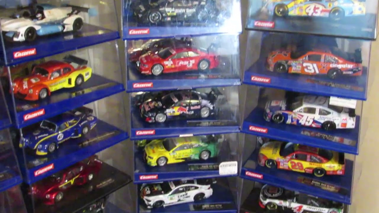 CARRERA DIGITAL 1/32 & 1/24 SLOT CAR COLLECTION - 253 CARS - YouTube