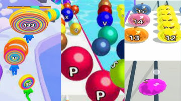 Battery Run, Ball Run2048, Layer Man, AZ Run I Satisfying Mobile Game Max Level