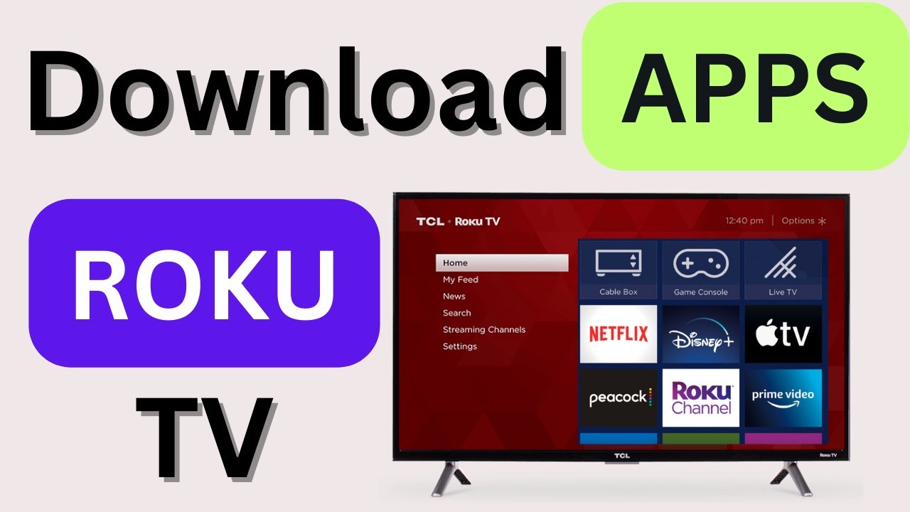 How to Download Apps on Roku Tv - YouTube