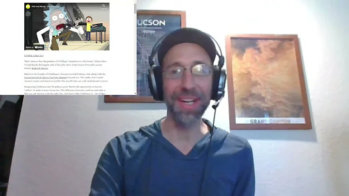Clubhouse Creator First Roderick Martin UFOlogy: C...