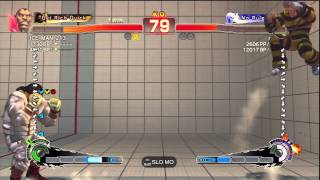 ICE_MAN_213 (Balrog) Vs mizanur (Cody) SSF4 AE Matches - PSN