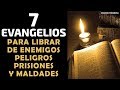 Poderosa oración de los 7 Evangelios, para librar de enemigos, peligros, daños, prisiones y maldades