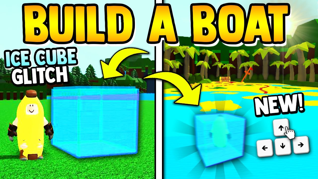 New Ice Cube Block Glitch Must See Build A Boat For Treasure Roblox Youtube - cube eat cube roblox glitch fix