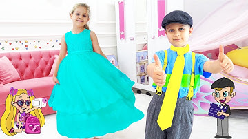 Diana and Roma DIY Fashion Show cartoon