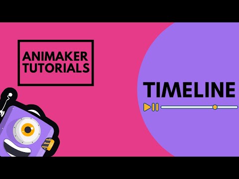 How to use the timeline in Animaker.